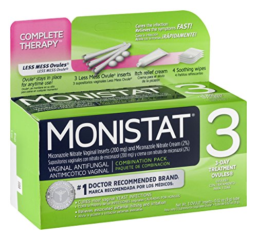 Monistat 3 Day Triple Action Combo Pack, Odorless, White MonistatBuy Supplements Australia