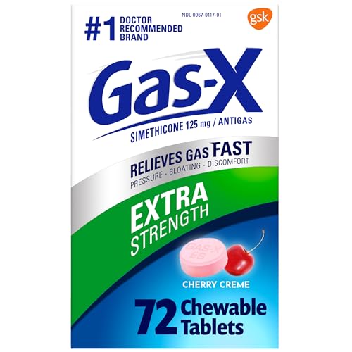Gas-X Extra Strength Chewable Gas Relief Tablets with Simethicone 125 mg Gas-XBuy Supplements Australia