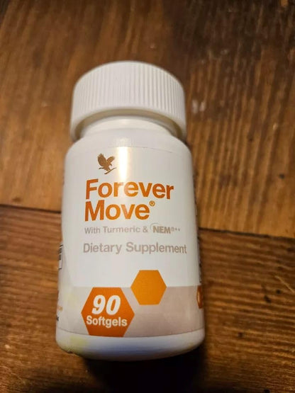 Forever Move - Advanced Joint & Muscle Supplement w/NEM, Supports Joint Comfort, Flexibility, and Fast Recovery, Gluten-Free - 90 Softgels Forever Living ProductsBuy Supplements Australia