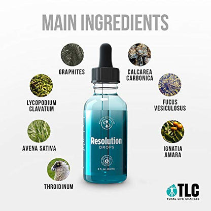 TLC Resolution Weight Loss Drops: 2 Oz - 60 ML Total Life ChangesBuy Supplements Australia