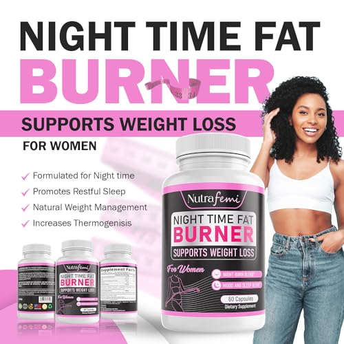 Nutrafemi Night time Fat Burner, Weight Loss Pills for Women – Thermogenic Fat Burner NutrafemiBuy Supplements Australia
