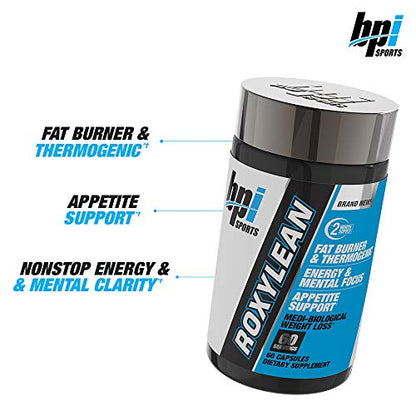 BPI Sports -Roxylean Extreme Fat Burner & Weight Loss Supplement, 60Count BPI SportsBuy Supplements Australia