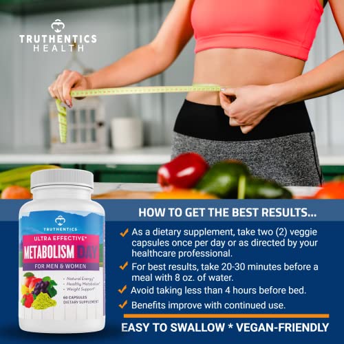 TRUTHENTICS Metabolism Booster for Women & Men - Natural Appetite Suppressant TRUTHENTICSBuy Supplements Australia