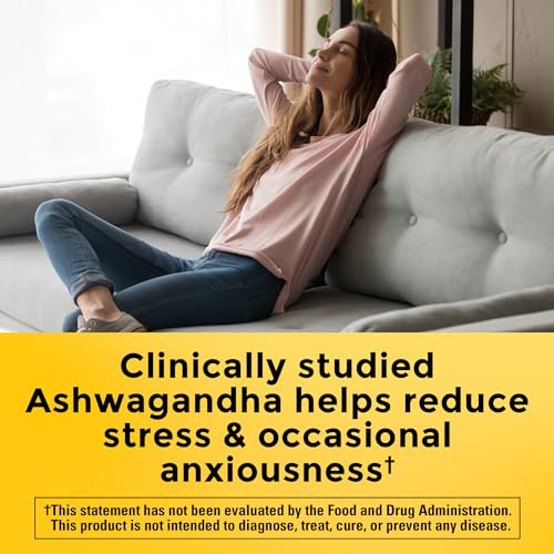 Nature Made Ashwagandha Capsules 125mg for Stress Support, 60 Capsules, 60 Day Supply Nature MadeBuy Supplements Australia