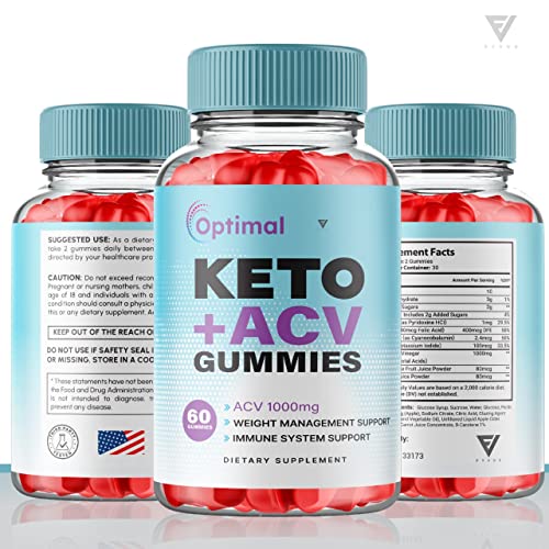 (2 Pack) Optimal Keto ACV Gummies Advanced Weight Loss Plus, Optimal Keto+ACV Gummy FyvusBuy Supplements Australia