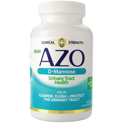 AZO D Mannose Urinary Tract Health, Cleanse, Flush & Protect The Urinary Tract & Cranberry Urinary Tract Health Supplement, 1 Serving = 1 Glass of Cranberry Juice, Sugar AZOBuy Supplements Australia