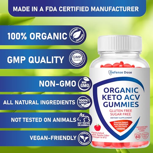 Organic Keto ACV Gummy Advanced Weight Loss - Gluten & Sugar Free Pro Active Rapid Belly Defense DoseBuy Supplements Australia