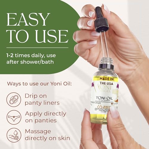 Natural Yoni Oil, Mint Fresh Feminine Care Oil, Reduces Odor, Restores pH Balance, All Natural, Herbal Yoni Quality Seamoss and Yoni OilBuy Supplements Australia