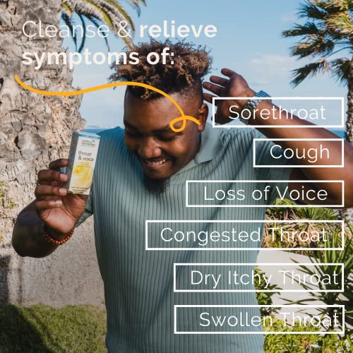 Siddha Remedies Throat & Voice Homeopathic Oral Spray for Sore, Strained Throat | Helpful SiddhaBuy Supplements Australia