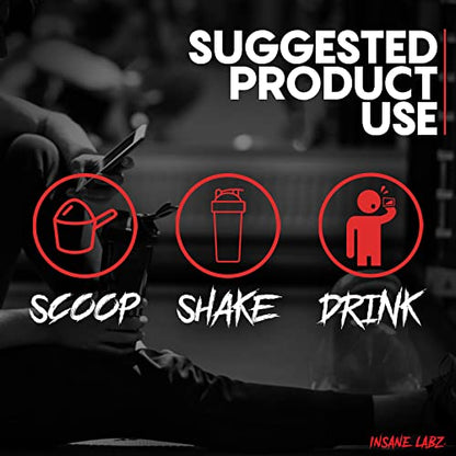 Insane Labz Psychotic, High Stimulant Pre Workout Powder, Extreme Lasting Energy Insane LabzBuy Supplements Australia