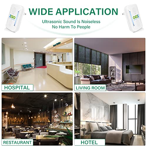 Ultrasonic Pest Repeller, Indoor Ultrasonic Repellent for Roach, Rodent ZEROPESTBuy Supplements Australia