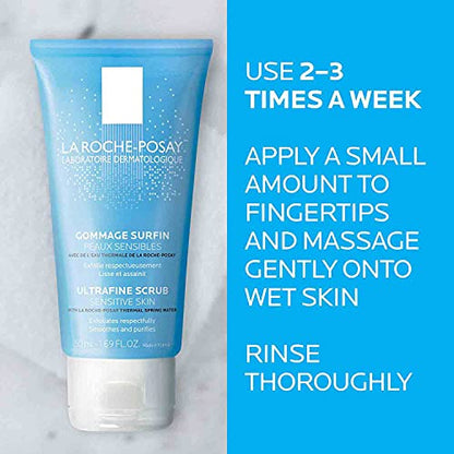La Roche-Posay Ultra-Fine Scrub for Sensitive Skin, Gentle Exfoliating Face La Roche-PosayBuy Supplements Australia
