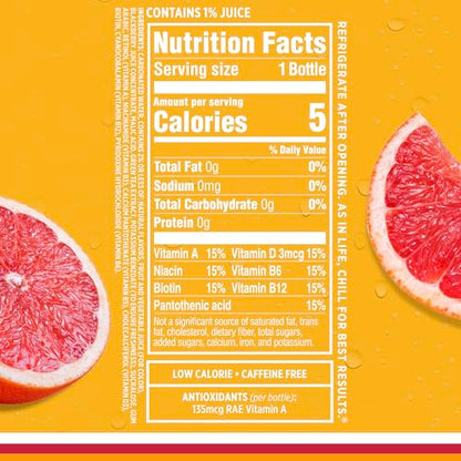 Sparkling Ice, Pink Grapefruit Sparkling Water, Zero Sugar Flavored Water, with Antioxidants Sparkling ICEBuy Supplements Australia