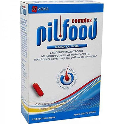 Pill Food Hair & Nails - 60 Capsules GenericBuy Supplements Australia