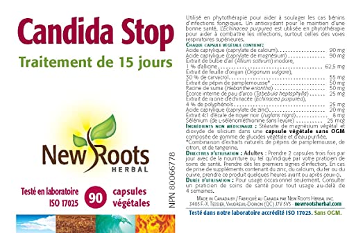 New Roots Herbal Candida Stop, 90 CT NEW ROOTS HERBALBuy Supplements Australia