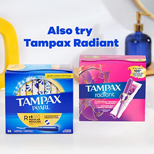 Tampax Pearl Tampons Super Plus Absorbency, with Leakguard Braid, Unscented, 50 Count TampaxBuy Supplements Australia