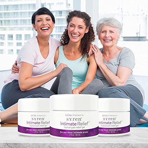 Syren Intimate Relief - Intimate Pain Relieving Gel - Relieves Vulva Pain, Throbbing, Spasms, Vaginal Dryness SYRENBuy Supplements Australia