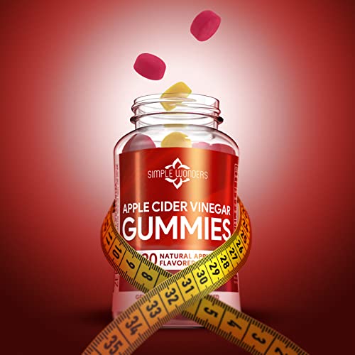 Apple Cider Vinegar Gummies with The Mother - ACV Gummies for Detox, Cleansing & Immune Support SIMPLE WONDERSBuy Supplements Australia