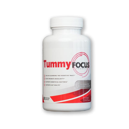 JJ Smith Tummy Focus – Digestive Cleanse Supplement with Ozonated Oxygenated Magnesium – Supports Digestion, Regularity, Bloating, Gut Balance, Nutrient Absorption, Energy & a Flatter Belly Health FocusedBuy Supplements Australia