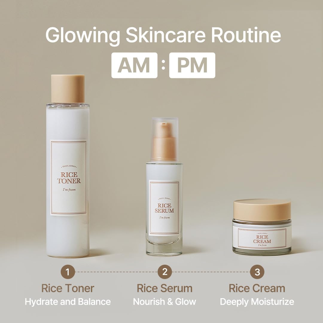 I'm From Rice Toner, 77.78% Rice Extract from Korea, Glow Essence with Niacinamide I'm fromBuy Supplements Australia