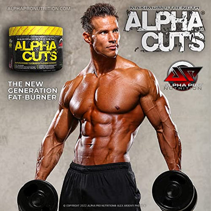 Alpha Pro Nutrition Alpha Cuts Fat Burner Thermogenic Men Women Pre Cardio Workout Alpha Pro NutritionBuy Supplements Australia