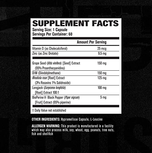 Jacked Factory Androsurge Estrogen Blocker & Testosterone Booster for Men -Grade Anti Jacked FactoryBuy Supplements Australia