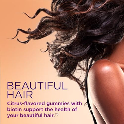 Nature's Bounty Optimal Solutions Hair, Skin & Nails with Biotin and Collagen, Citrus-Flavored Nature's BountyBuy Supplements Australia
