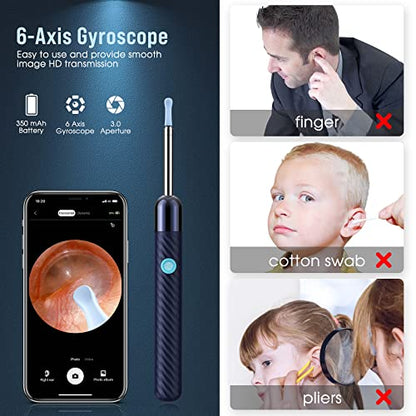 Ear Wax Removal - Earwax Remover Tool with 8 Pcs Ear Set - Ear Cleaner LEIPUTBuy Supplements Australia