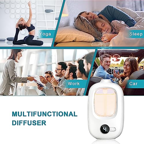 Aeeteek Shangri-la Wall Mounted Essential Oil Diffuser Aroma Oils Refill Rechargeable 4 Mist Modes AeeteekBuy Supplements Australia