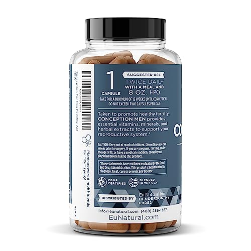 Conception For Him – Fertility Supplements for Men, Male Fertility Booster & Prenatal Eu NaturalBuy Supplements Australia