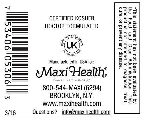 Maxi Health Multivitamin for Women & Men – Vitamin and Mineral Supplements for Energy and Wellness Support – Kosher Vitamins and Minerals Supplement – 60 Multivitamin Capsules Maxi HealthBuy Supplements Australia