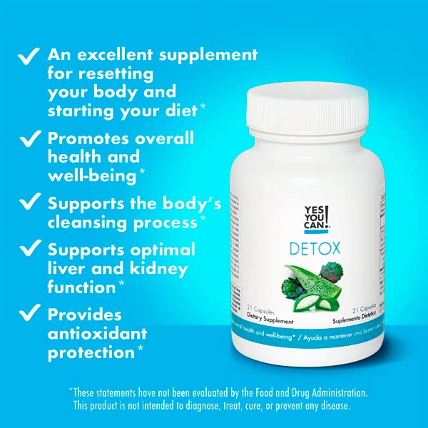 Yes You Can! Natural Detox Cleanse - Daily Cleanse Supplement for Men & Women Yes You Can!Buy Supplements Australia