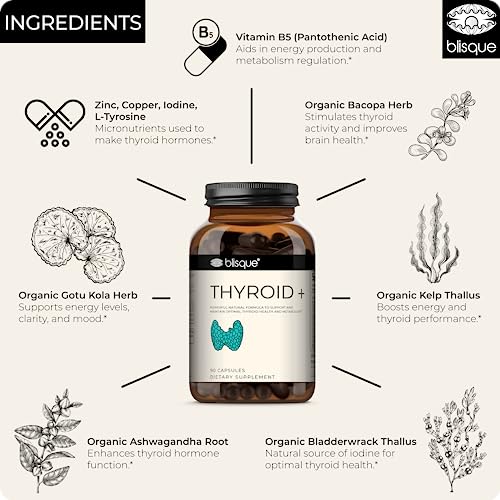 Blisque – Thyroid Support Supplement Complex for Healthy Metabolism and Increased Energy BlisqueBuy Supplements Australia