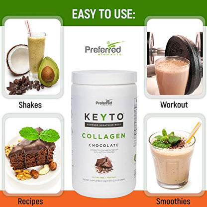 Keto Collagen Protein Powder with MCT Oil – Keto and Paleo Friendly Grass Fed and Pasture Preferred ElementsBuy Supplements Australia
