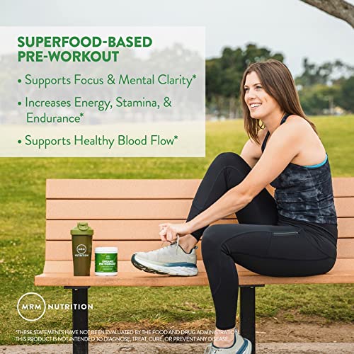 MRM Nutrition Organic Pre-Workout Powder | Black Cherry Flavored | Superfoods MRMBuy Supplements Australia