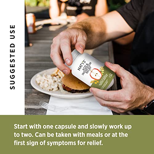 Matys Acid & Indigestion Relief Capsules, Safe Antacid Alternative for Occasional Acid MatysBuy Supplements Australia