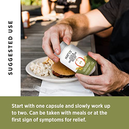 Matys Acid & Indigestion Relief Capsules, Safe Antacid Alternative for Occasional Acid MatysBuy Supplements Australia