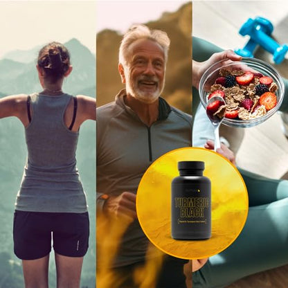 Sculpt Nation Powerful Turmeric Supplement - Turmeric Curcumin with Black Sculpt NationBuy Supplements Australia