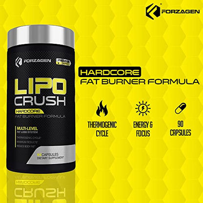 Forzagen Lipocrush Thermogenic Fat Burner for Men and Women, 90 Belly Fat Burner ForzagenBuy Supplements Australia