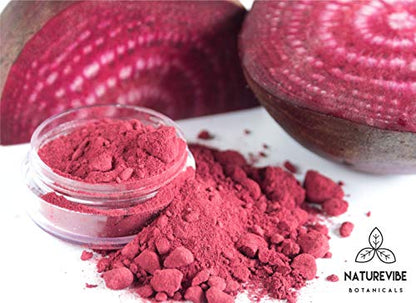 Naturevibe Botanicals Beet Root Powder (1 lb), Raw & Non-GMO Naturevibe BotanicalsBuy Supplements Australia