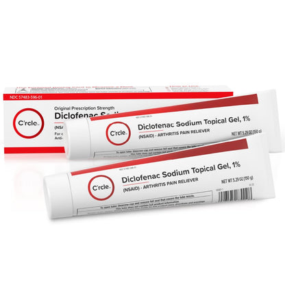 Diclofenac Sodium Gel 1% 150g Effective Arthritis Pain Reliever - Prescription Strength Anti-Inflammatory Gel - Extra Strength Arthritis Cream for Daily Use - Get Over-The-Counter Relief(1Pack) C'rcleBuy Supplements Australia