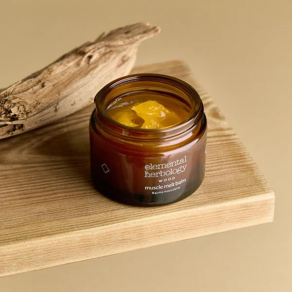 Elemental Herbology Muscle Melt Body Balm 1.7 fl oz – Warming with Ginger, Ho Wood & Turmeric – Comforting Botanical Treatment for Massage & Post-Activity Relaxation Elemental HerbologyBuy Supplements Australia