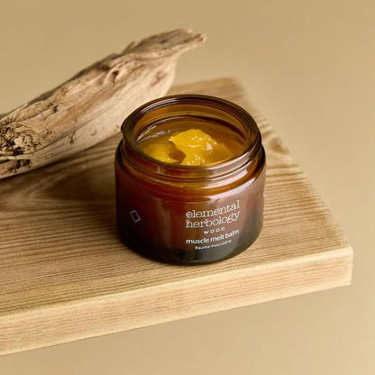 Elemental Herbology Muscle Melt Body Balm 1.7 fl oz – Warming with Ginger, Ho Wood & Turmeric – Comforting Botanical Treatment for Massage & Post-Activity Relaxation Elemental HerbologyBuy Supplements Australia