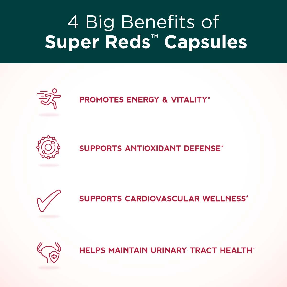 Purity Products Super Reds Capsules Formula (20+ Organic Super Fruits and Berries) Certified Organic Phytonutrients - 90 Capsules Purity ProductsBuy Supplements Australia