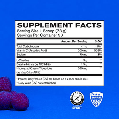 BARE PERFORMANCE NUTRITION, BPN Endo Pump Pre-Workout Muscle Pump Enhancer BARE PERFORMANCE NUTRITIONBuy Supplements Australia