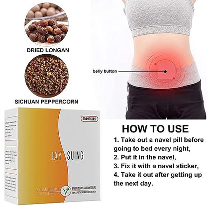 Rosarden 100Pcs Belly Patch, Toning Contouring Firming Patches, Navel Sticker, Sweatproof Patches RosardenBuy Supplements Australia