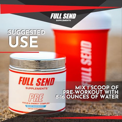 FULL SEND Pre Workout Powder with Beta Alanine, Preworkout Energy Supplement FULL SENDBuy Supplements Australia