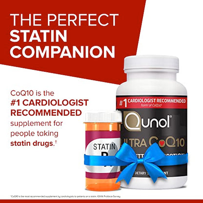 Qunol CoQ10 100mg Softgels, Ultra CoQ10 100mg, 3x Better Absorption, Antioxidant QunolBuy Supplements Australia