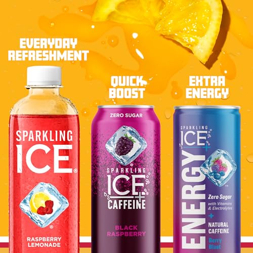 Sparkling Ice, Raspberry Lemonade Sparkling Water, Zero Sugar Flavored Water Sparkling IceBuy Supplements Australia